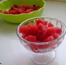 瓜老板吃西瓜冰沙,西瓜冰沙新体验